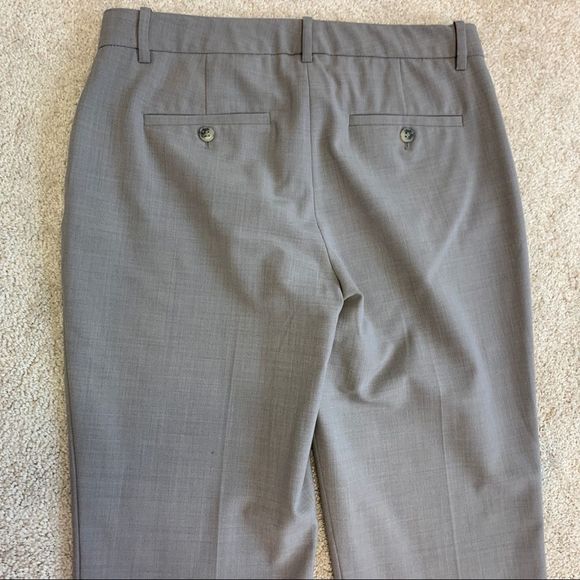 Theory Max C gray tailored Virgin wool pants size 6 - Picture 4 of 13